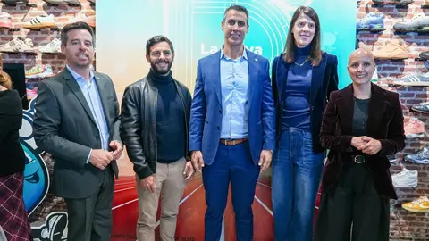 Ruth Beitia, entre las invitadas a la presentaci&oacute;n deportiva de La Oliva en Fitur 2026.