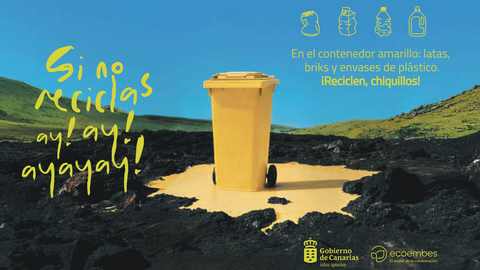 Ecoembes lanza una campa&ntilde;a de sensibilizaci&oacute;n en Canarias.