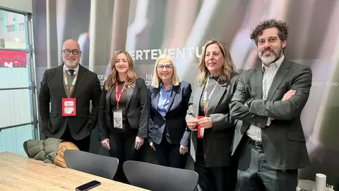 Reuniones del Patronato de Turismo de Fuerteventura en Fitur 2026.