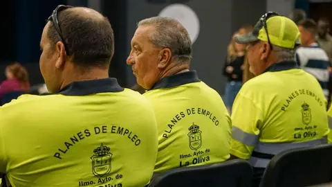 Integrantes de La Oliva Emplea.