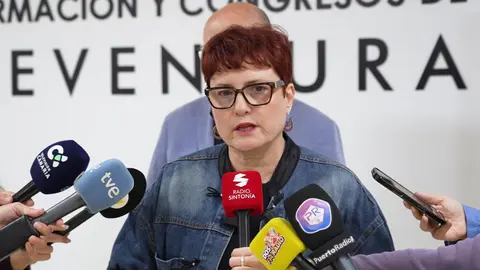 Candelaria Delgado, en Fuerteventura.