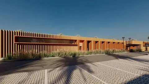 Infograf&iacute;a del Centro de Salud Corralejo II.
