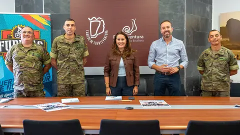 El Cabildo recibi&oacute; al RIL Soria 9 para colaborar en FuDeNas.