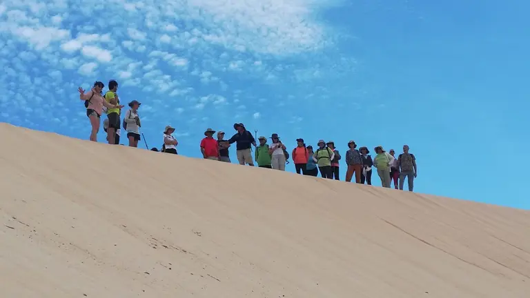 Primera salida de Échate a Caminar.