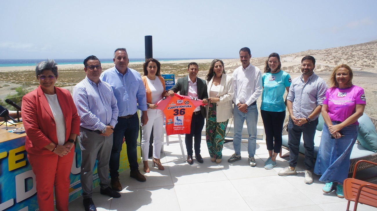 Presentación del 36º Campeonato Mundial de Windsurf y Wingfoil.