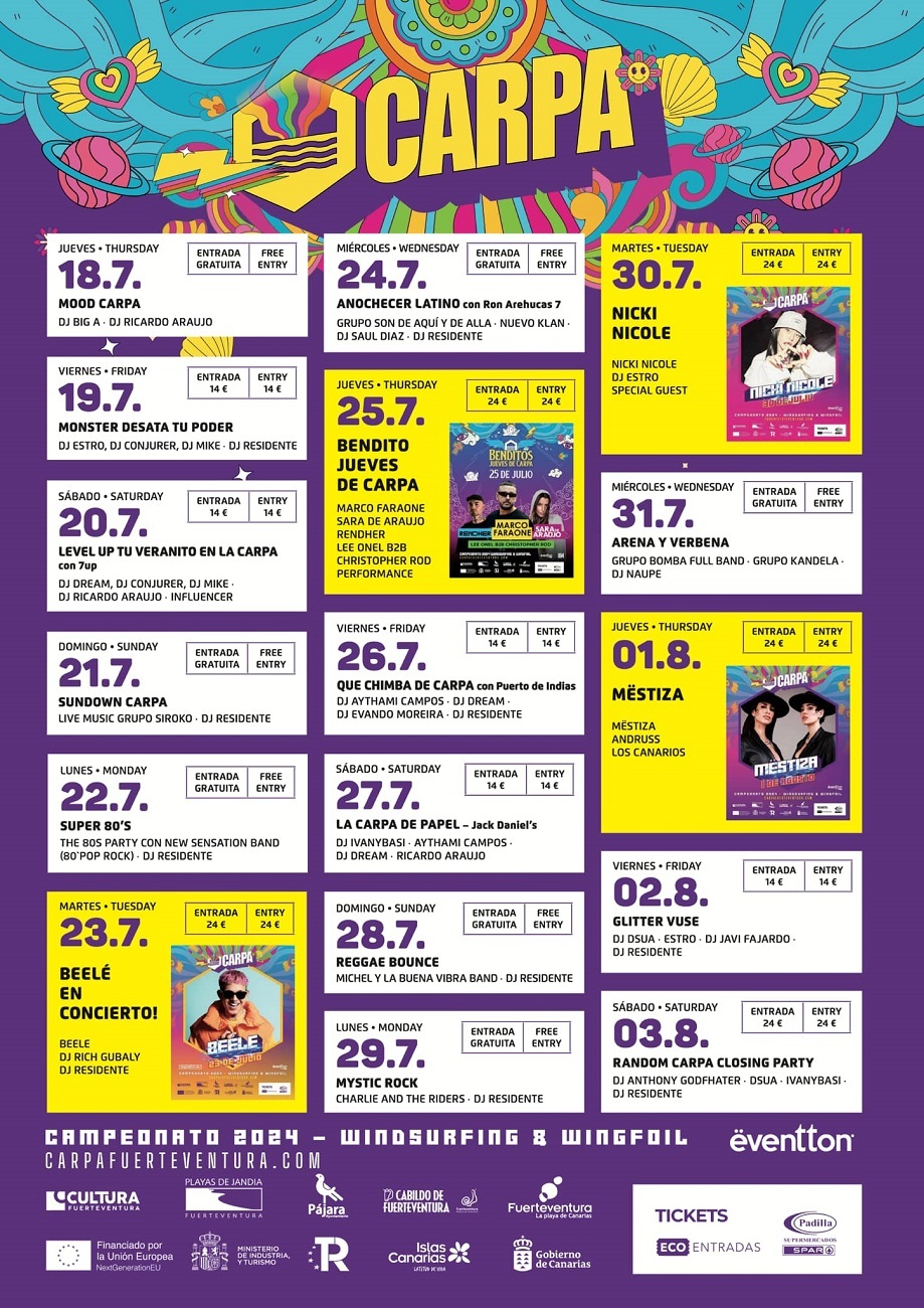 Programa de La Carpa.