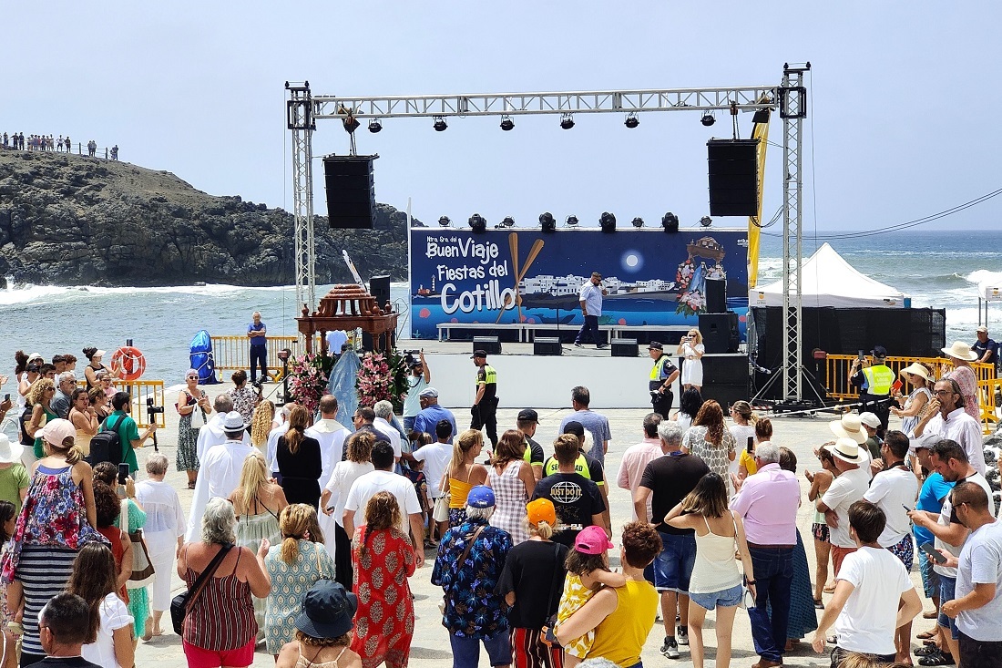 Fiestas del Buen Viaje, en El Cotillo (Archivo FD).