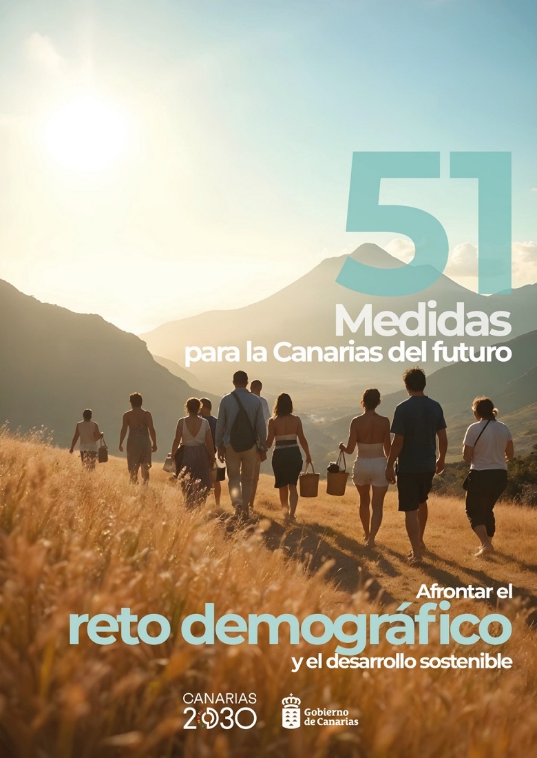 Portada de la Guía de 51 medidas del Gobierno de Canarias.