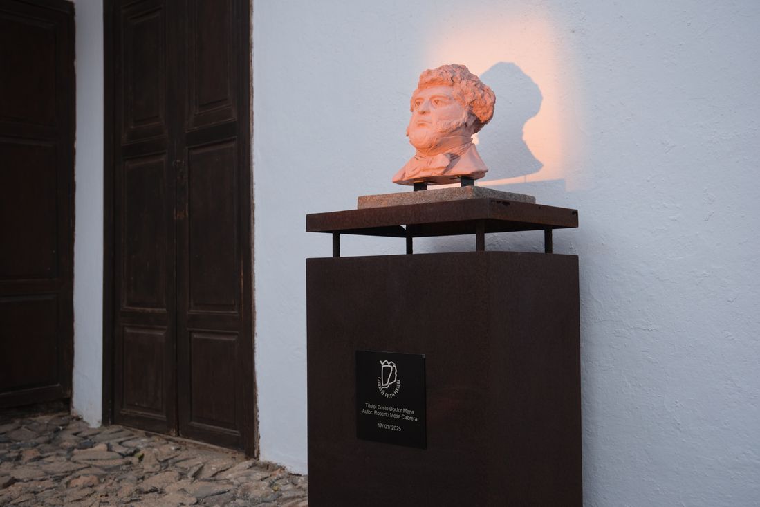 Busto del doctor Mena.