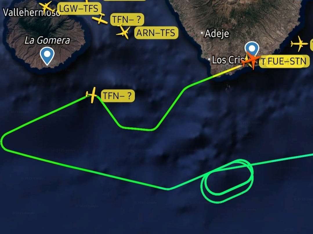 Imagen de controladores aéreos.