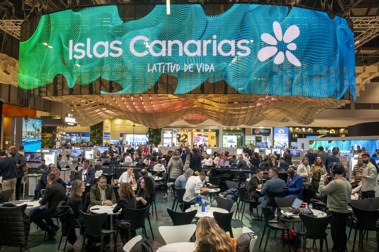 Stand de Canarias en Fitur 2025.