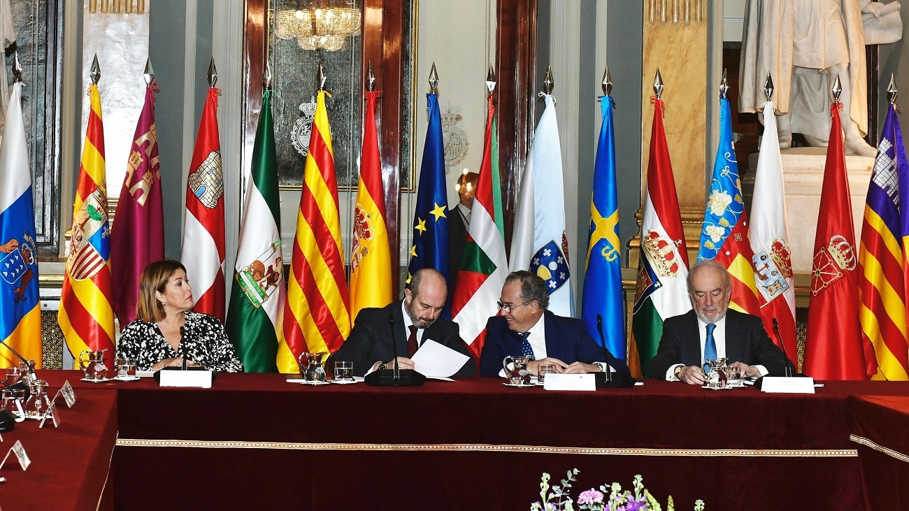 Encuentro de los presidentes de parlamentos autonómicos.