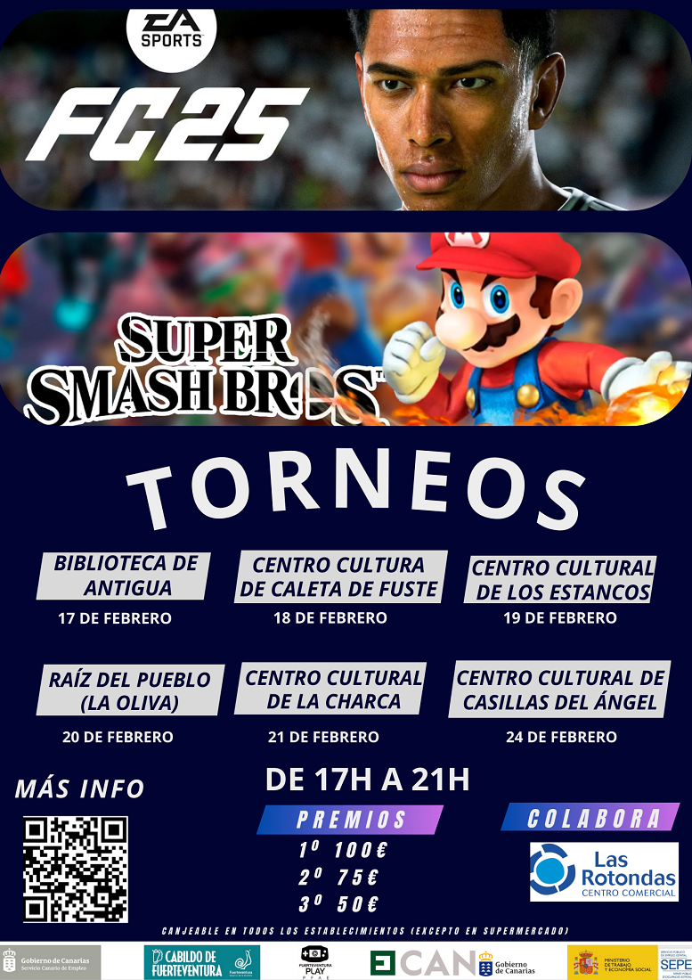 Cartel Torneo E-Sport del PFAE Fuerteventura Play