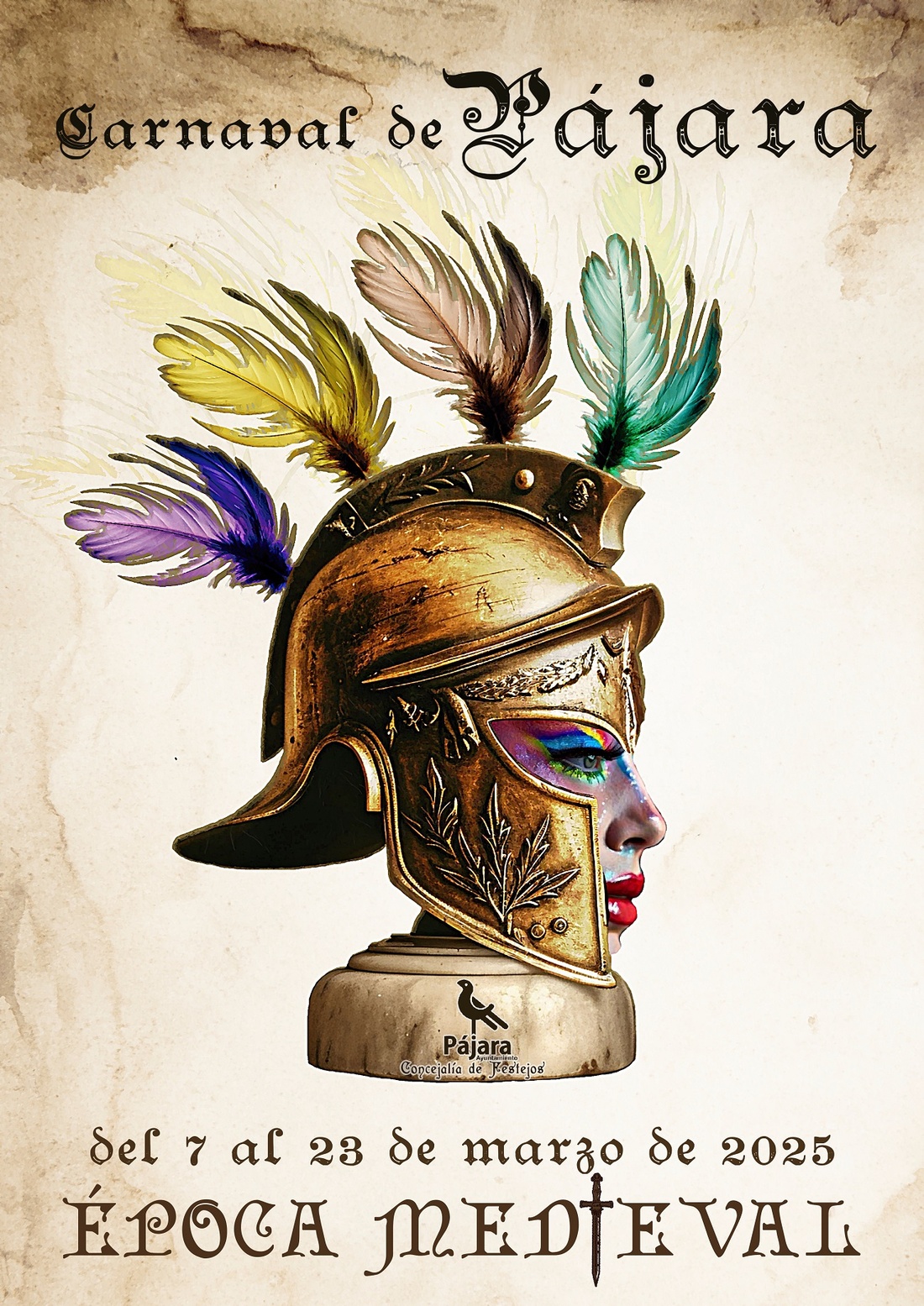 Cartel del Carnaval de Pájara 2025.
