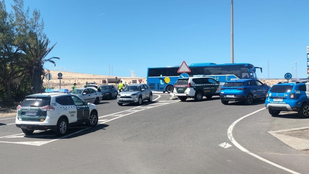 Control de la Policía Local de Pájara.