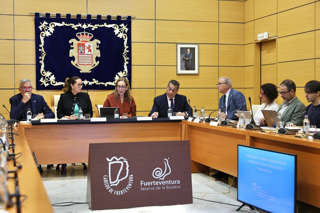 Pleno del Consejo Social de ULPGC en Fuerteventura.