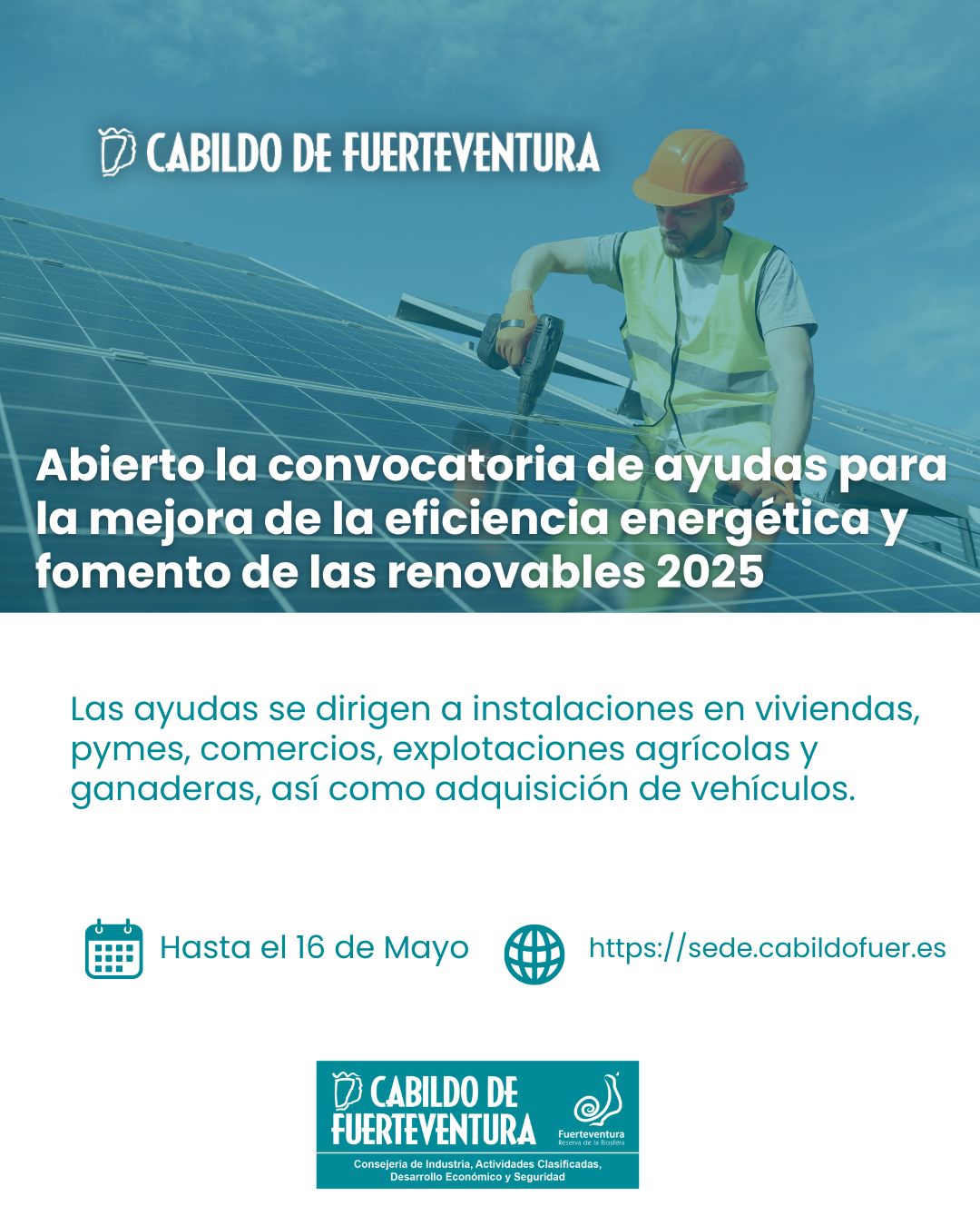 Ayudas renovables Cabildo.