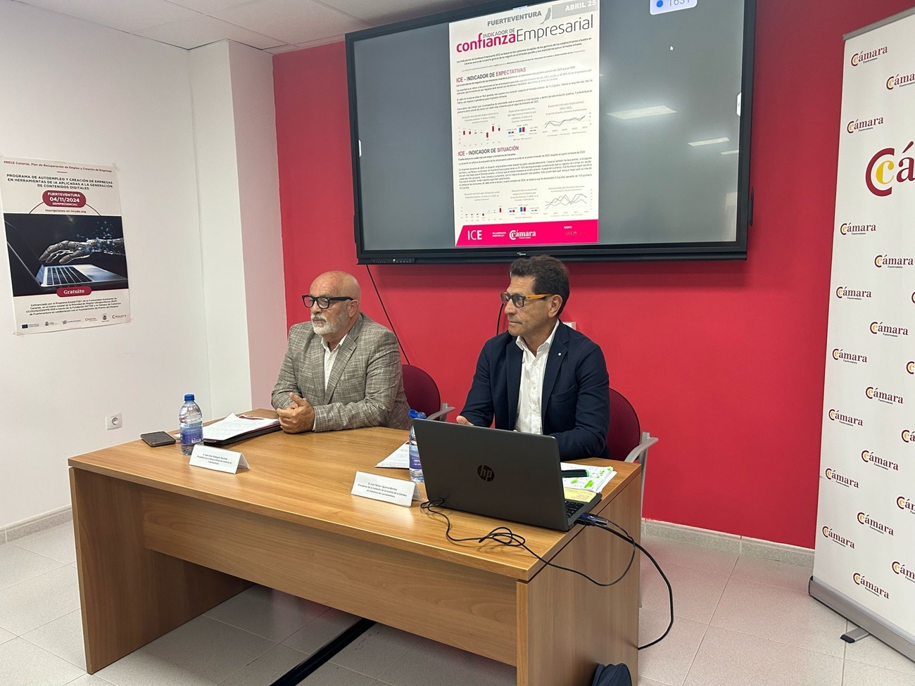 La Cámara de Comercio presenta el Índice de Confianza Empresarial