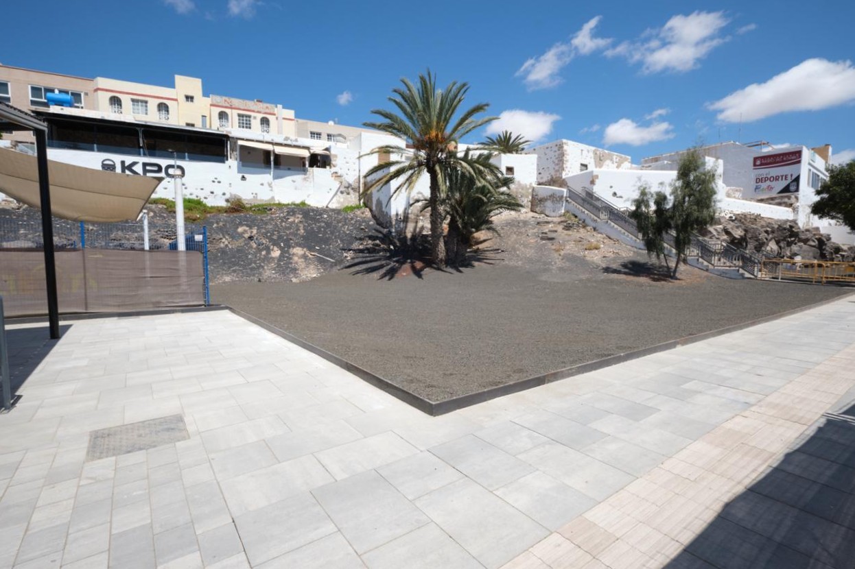 Obras en el Paseo Marítimo de Puerto del Rosario