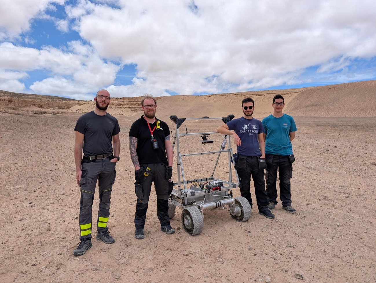 Tests del proyecto LUPIN en los paisajes de La Oliva (3)