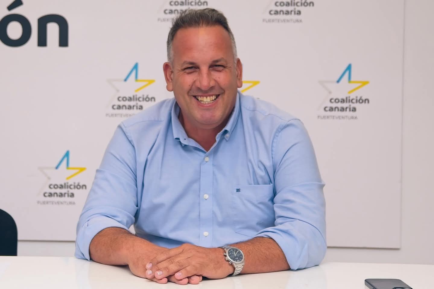 Alexis Alonso, secretario de CC-AM en Pájara.