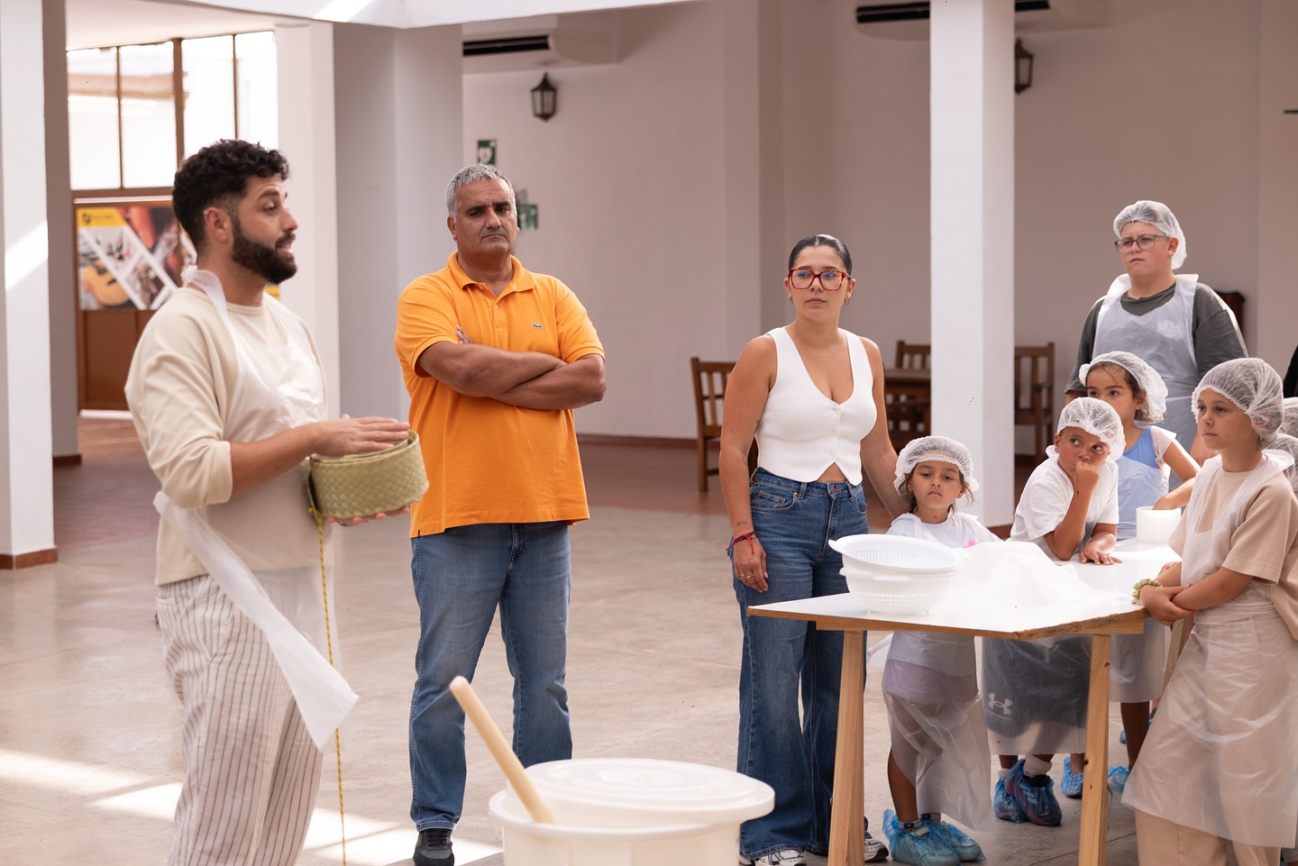 Taller de elaboración de queso majorero.