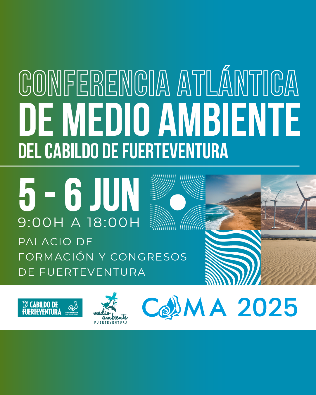 Cartel de la CAMA 2025.