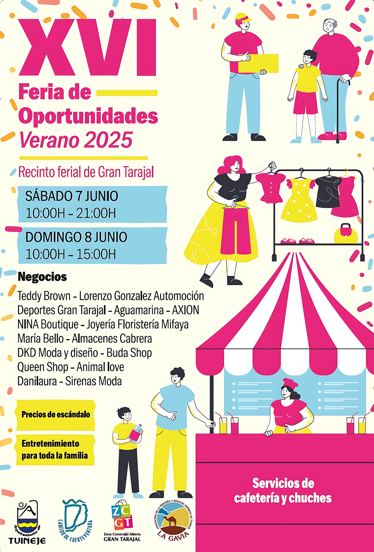Cartel de la Feria de Oportunidades 2025.