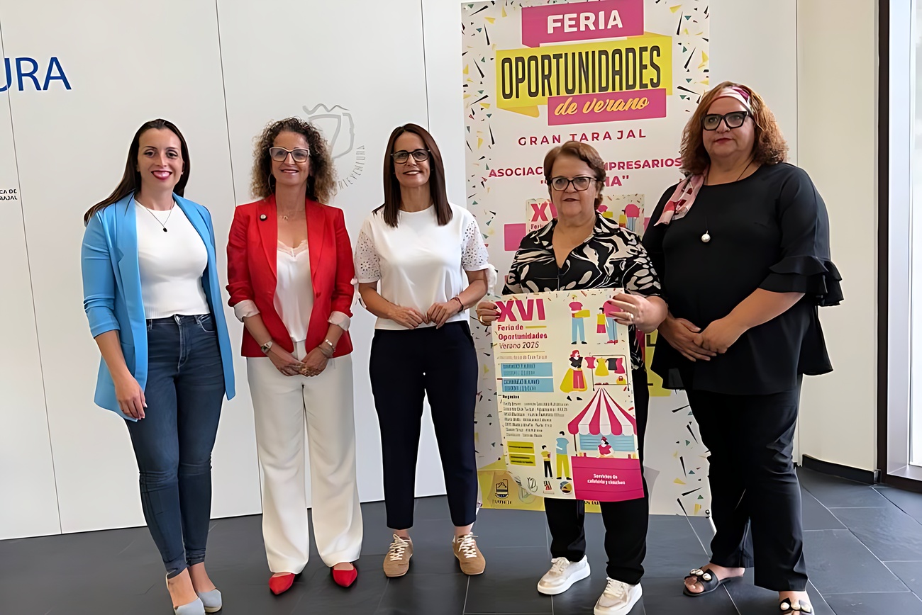Presentación de la Feria de Oportunidades en Gran Tarajal.