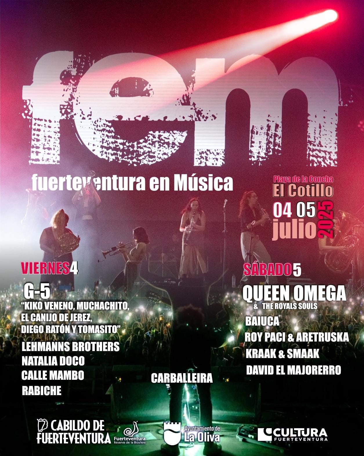 Cartel del FEM 2025.