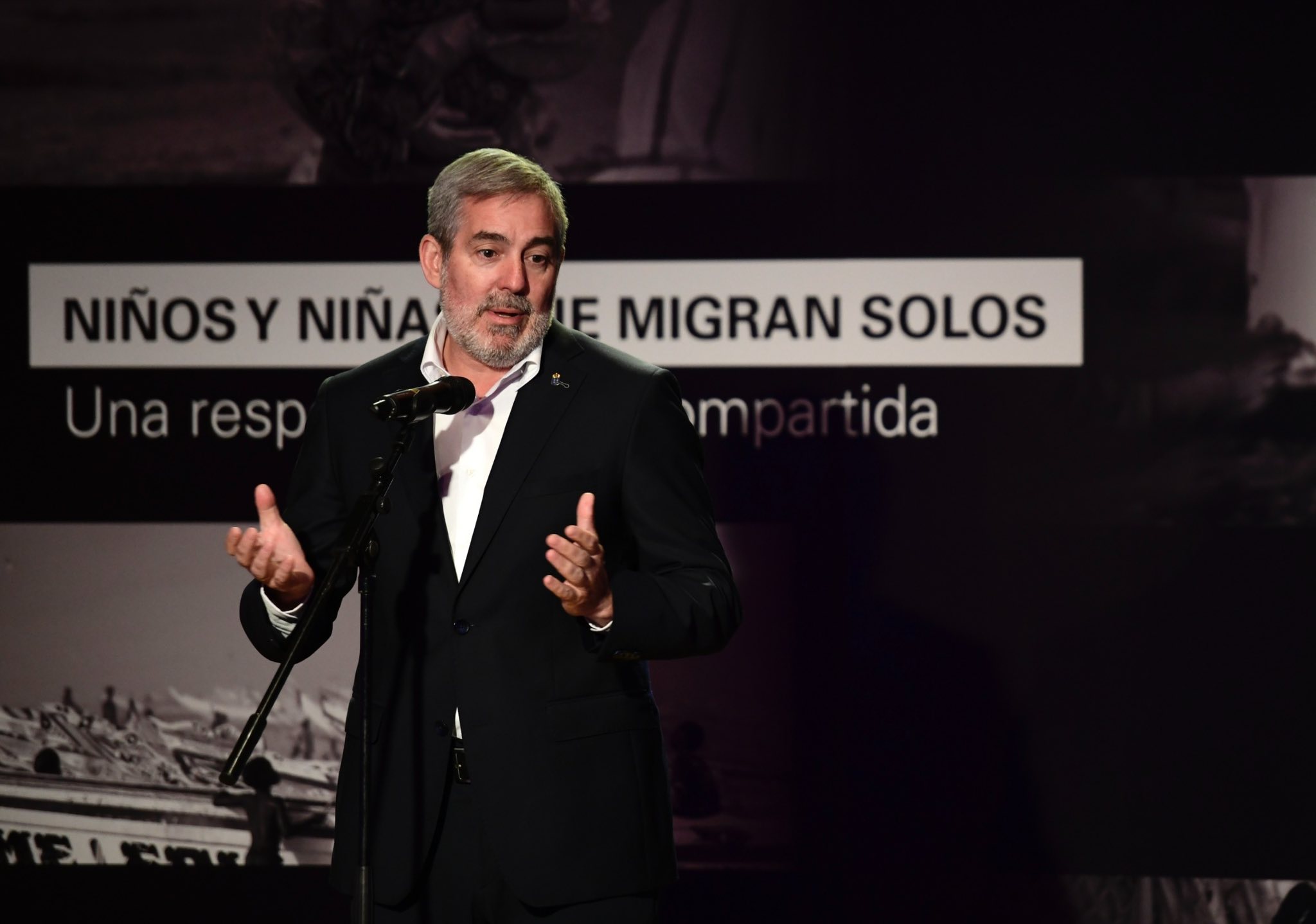 Clavijo, en la Jornada 'Niños y niñas que migran solos una responsabilidad compartida' (1)