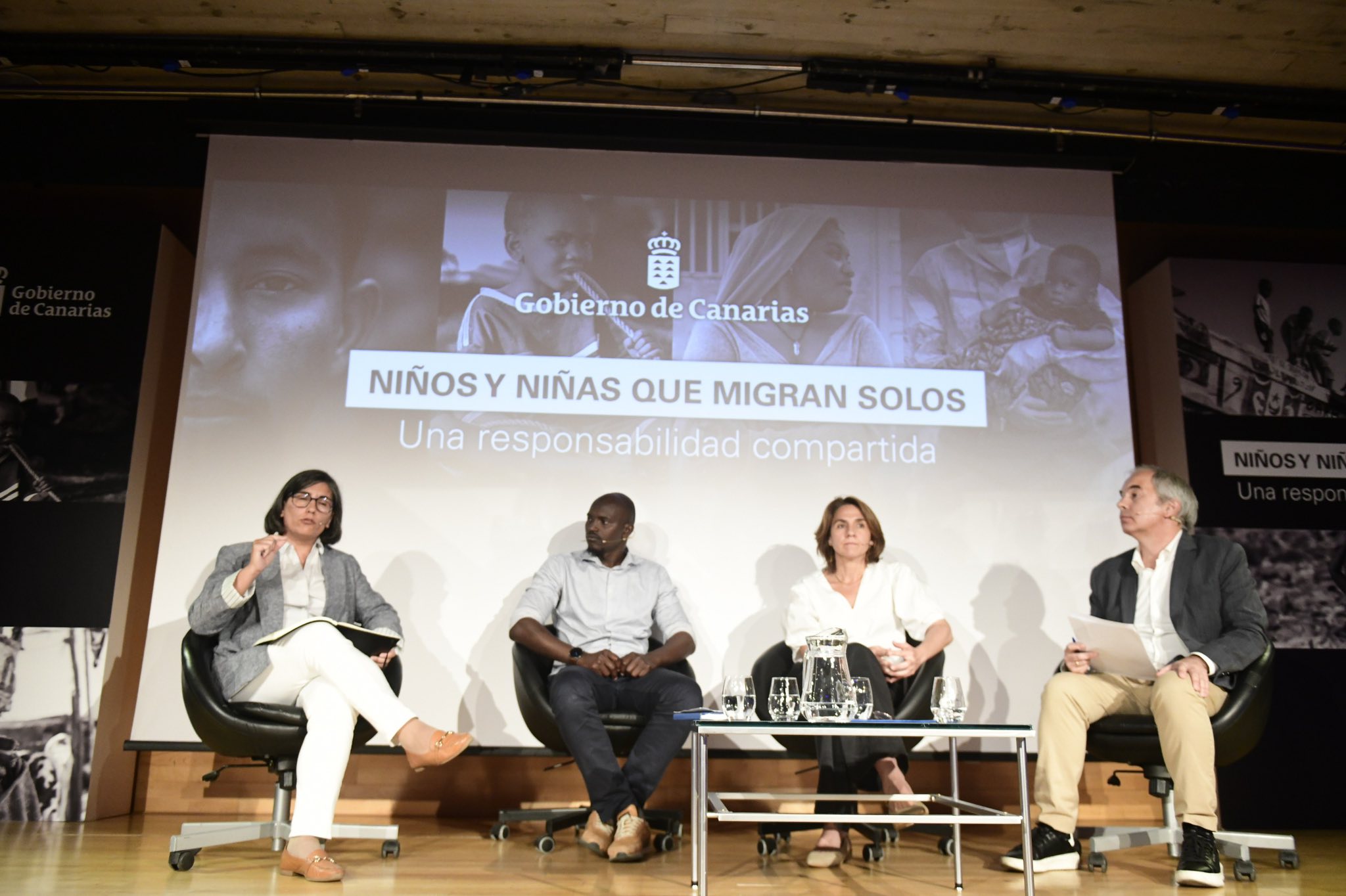 Jornada 'Niños y niñas que migran solos una responsabilidad compartida'.