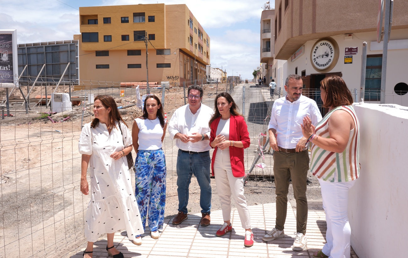 Obras de Turismo desde Gesprotur en la Avenida Primero de Mayo.
