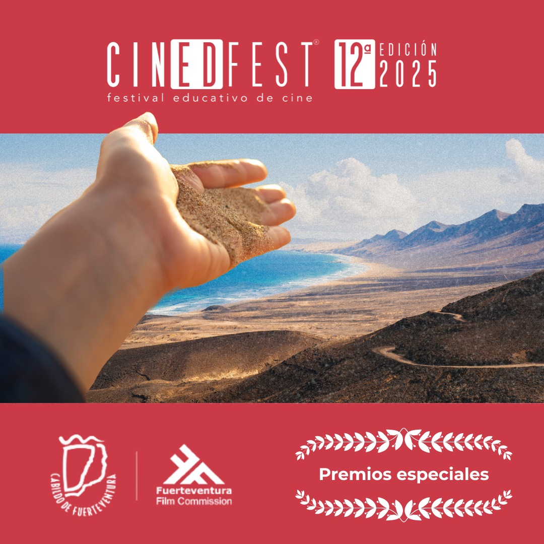 Cartel de la gala Cinedfest de Fuerteventura 2025.