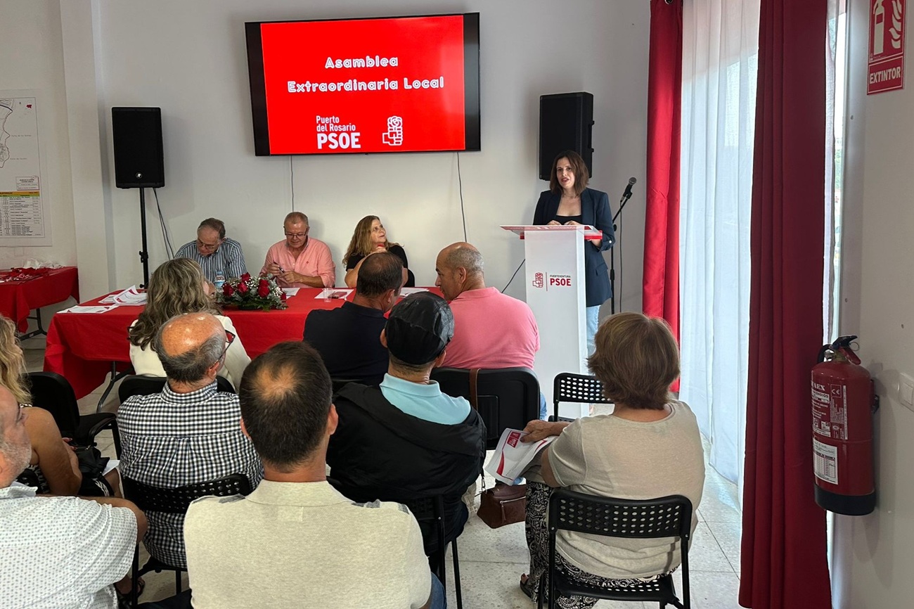 Tacoremi Gutiérrez, nueva secretaria general del PSOE en Puerto del Rosario (1)