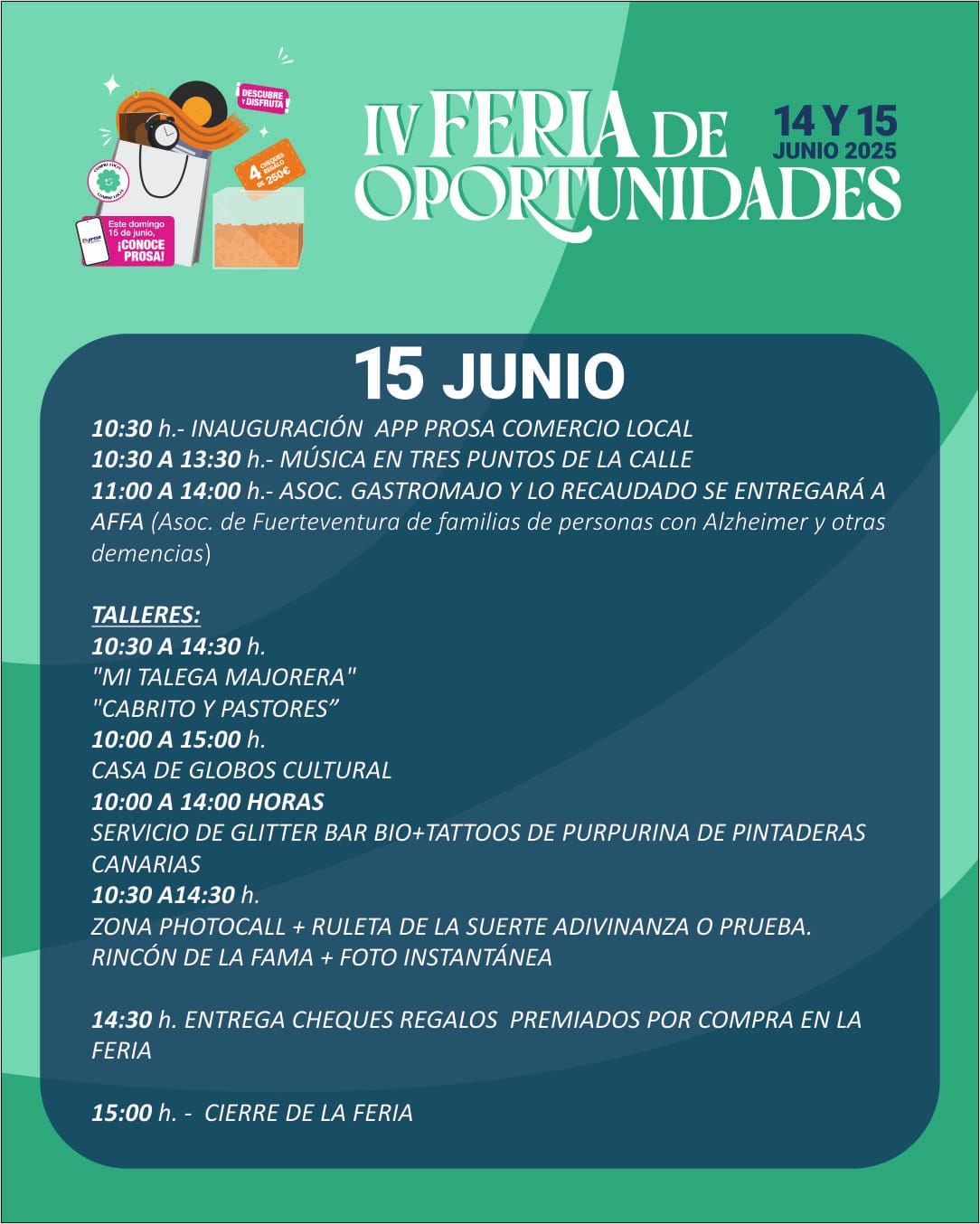 Cartel Feria de Oportunidades a Puerto del Rosario 2025 (2)