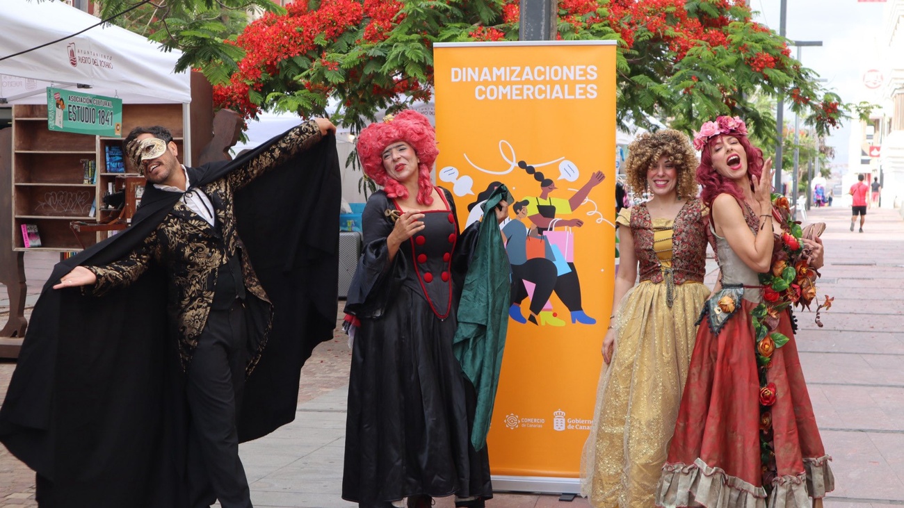 Animación en la IV Feria de Oportunidades.