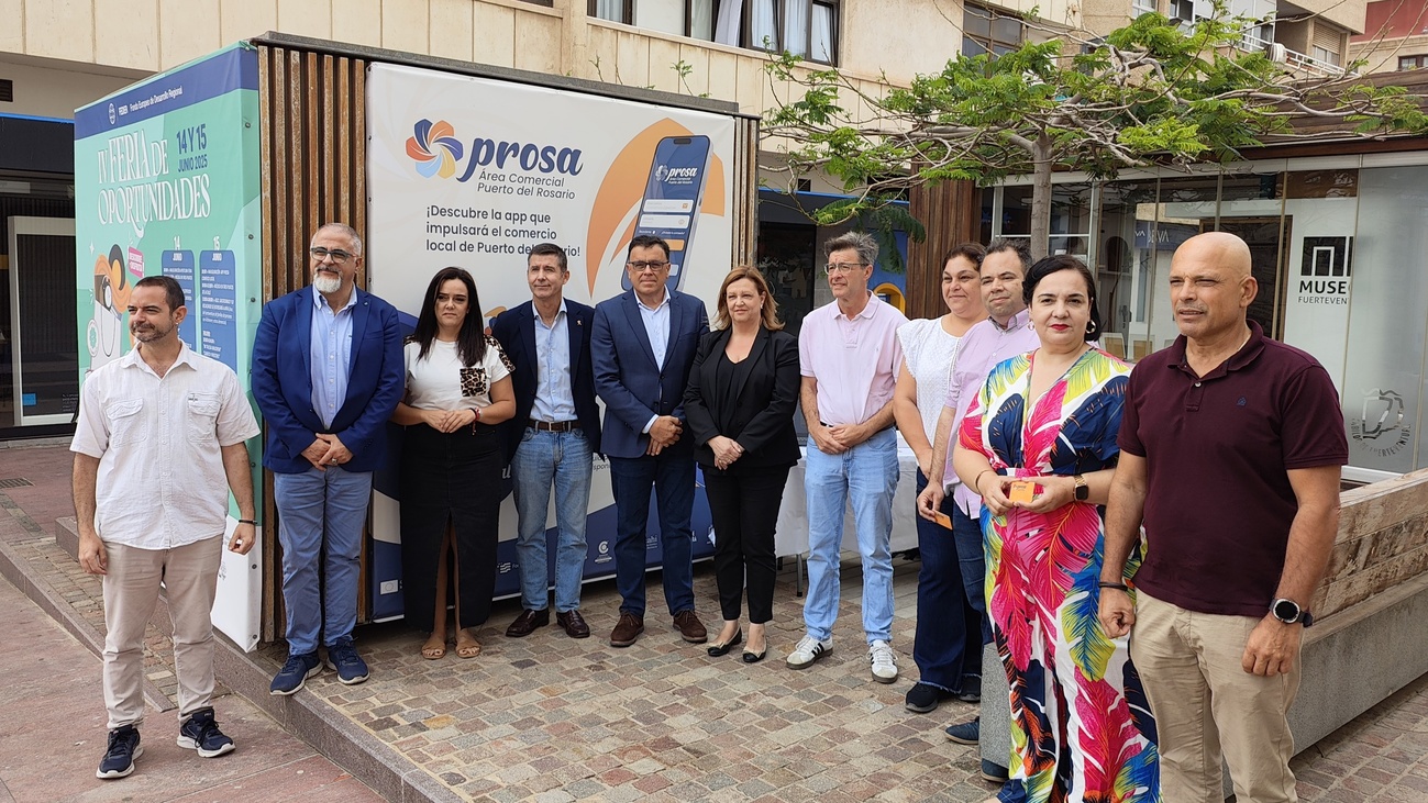 Presentación de la App de Comercio, PROSA