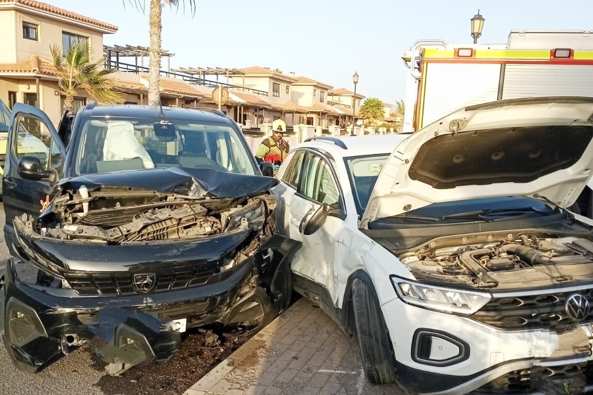 Resultado del accidente en Origo Mare.