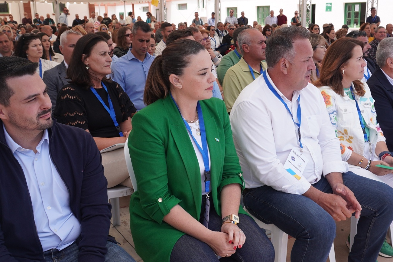 Nuria Cabrera, en el Congreso Insular de AM-CC.