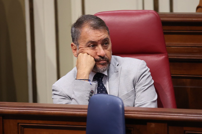 José Manuel Bermúdez (CC), en el pleno del 25 de junio de 2025.