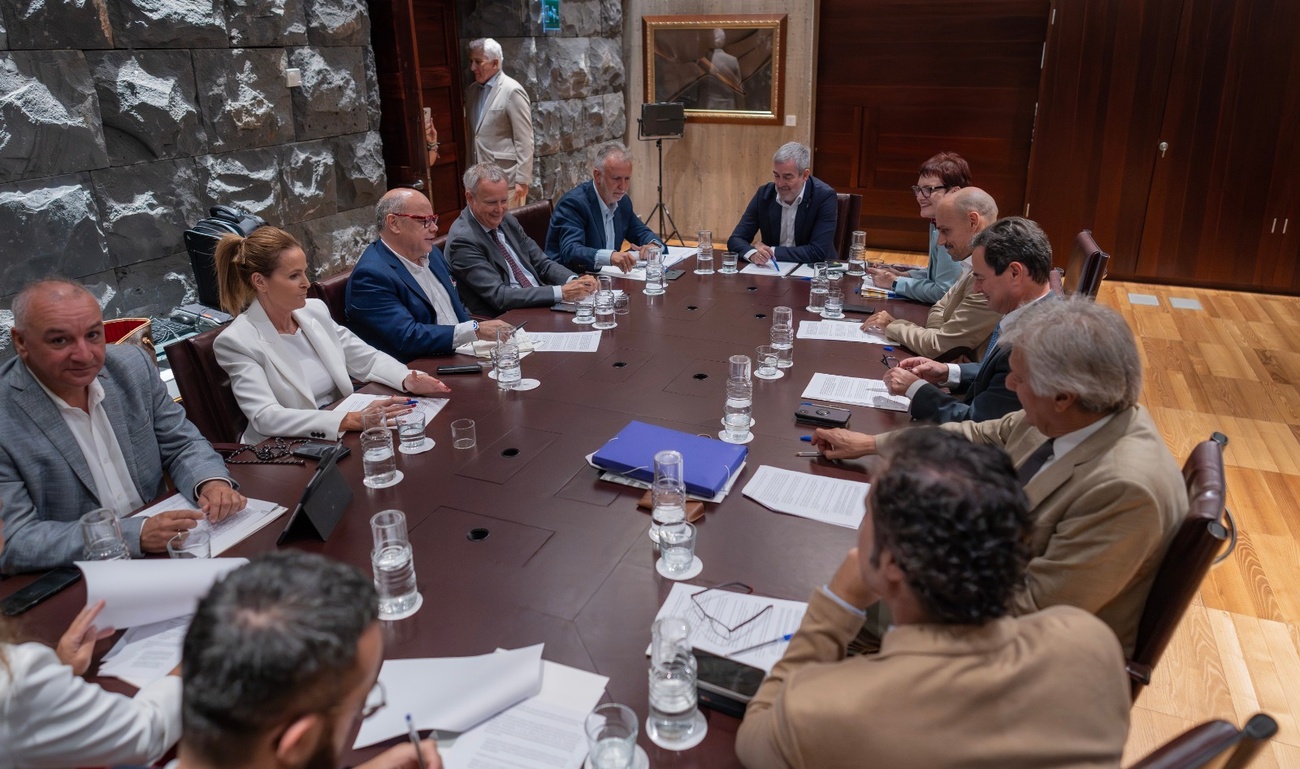 Reunión del Pacto Canario por la Migración.