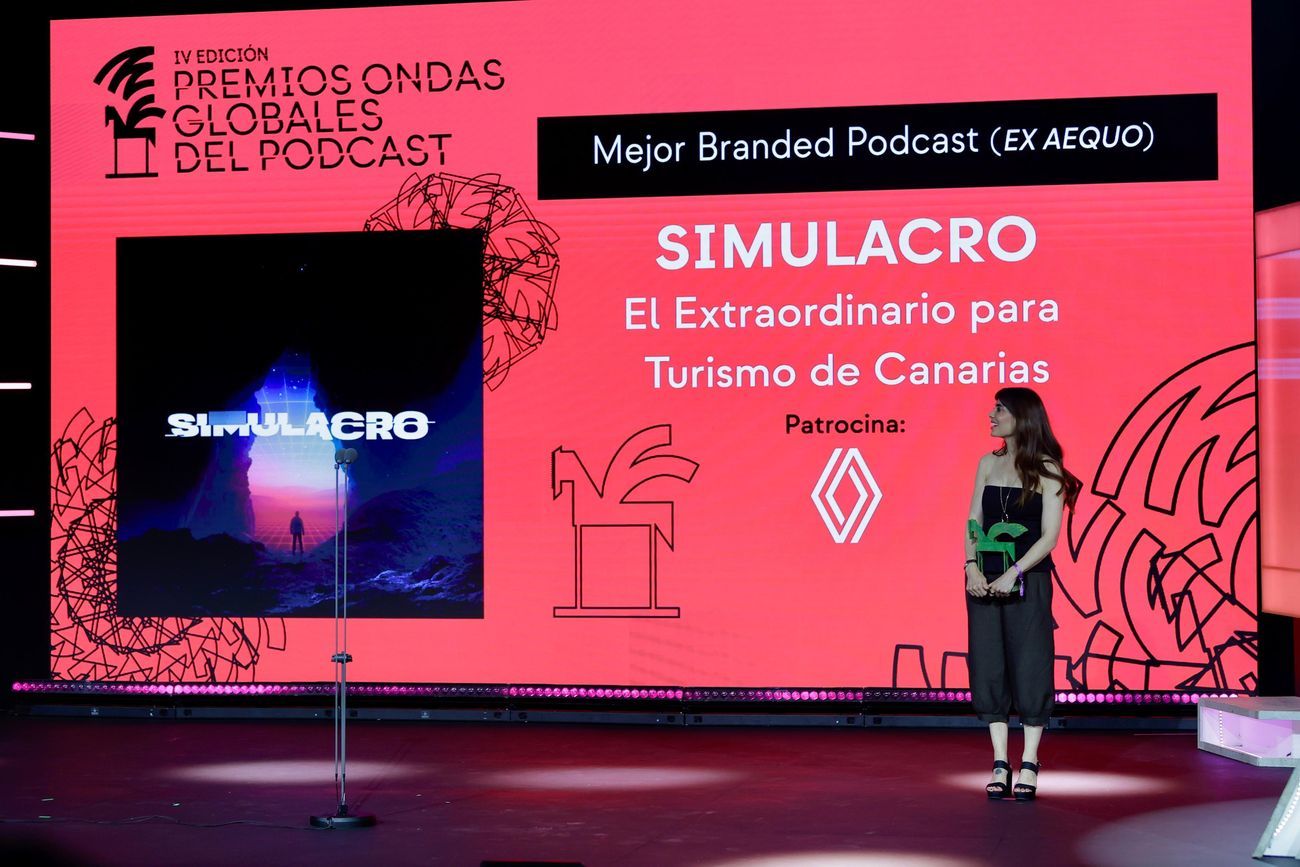 Simulacro, en la entrega del Premio Ondas.