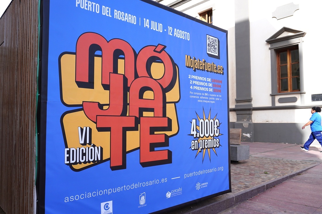 Cartel de Mójate 2025.