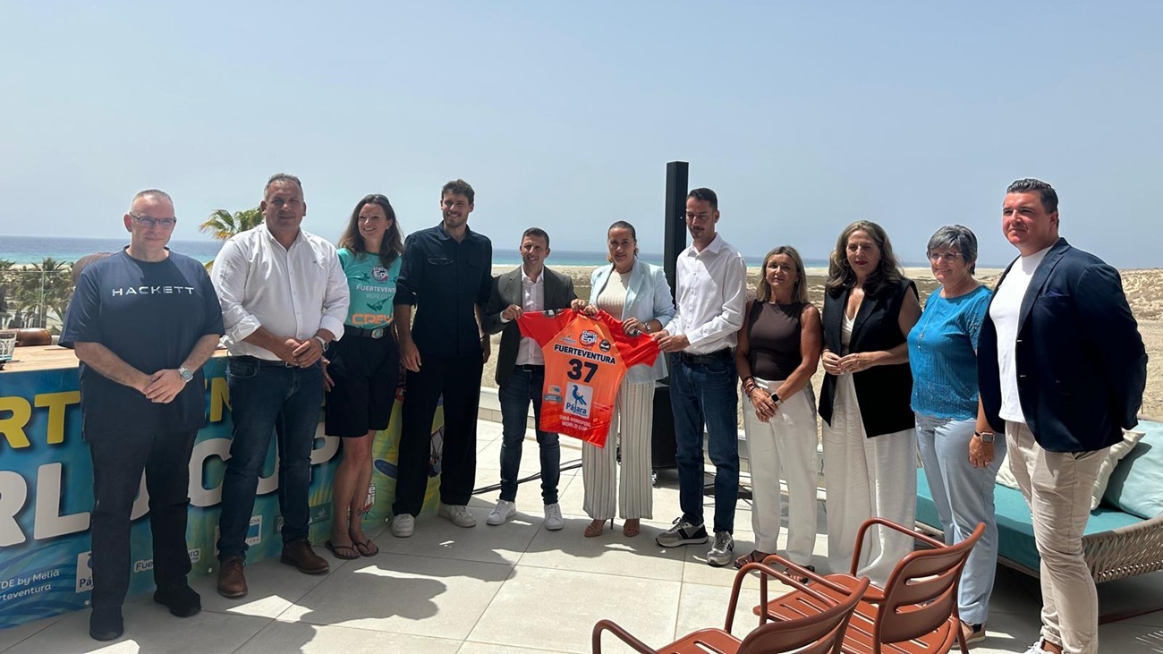 Presentación del 37 Campeonato Mundial de Windsurf y Wingfoil.
