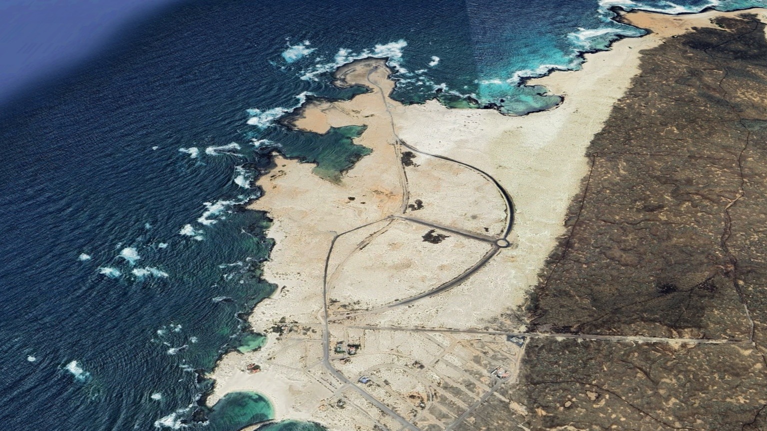 The restoration of the SAU-8 partial plan in El Cotillo will have to wait for the ownership of the road.