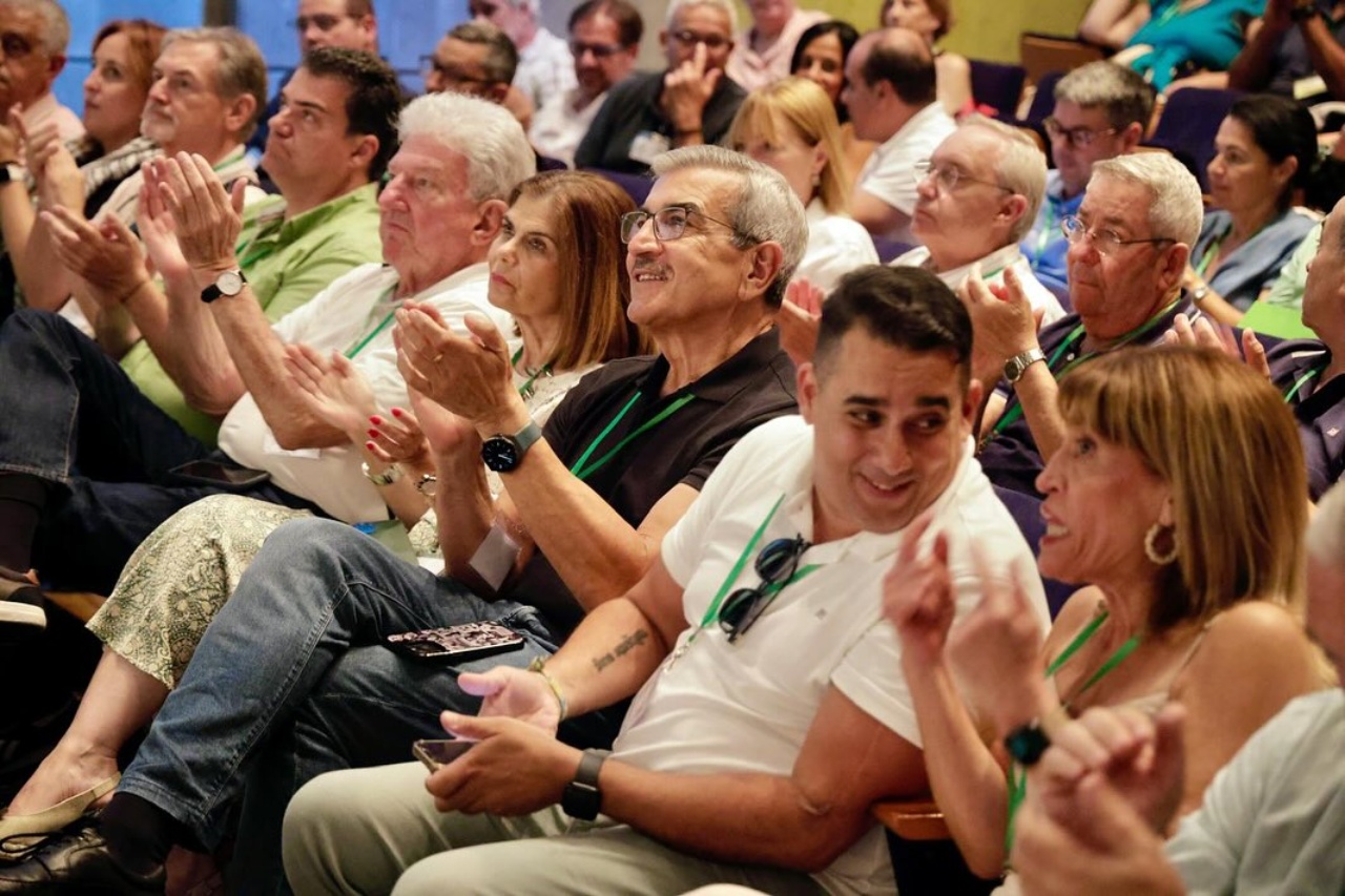 Román Rodríguez, en el VI Congreso de Nueva Canarias.