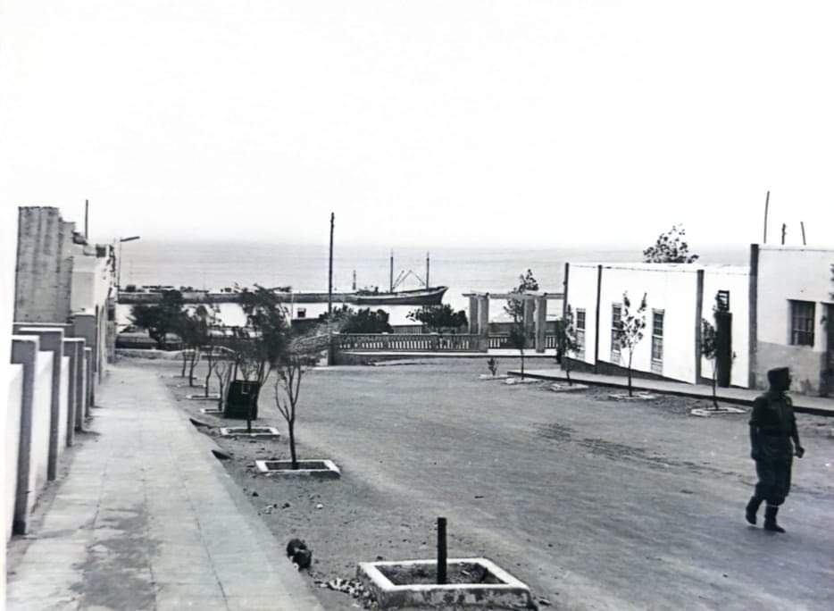 Imagen histórica de la capital de Fuerteventura.