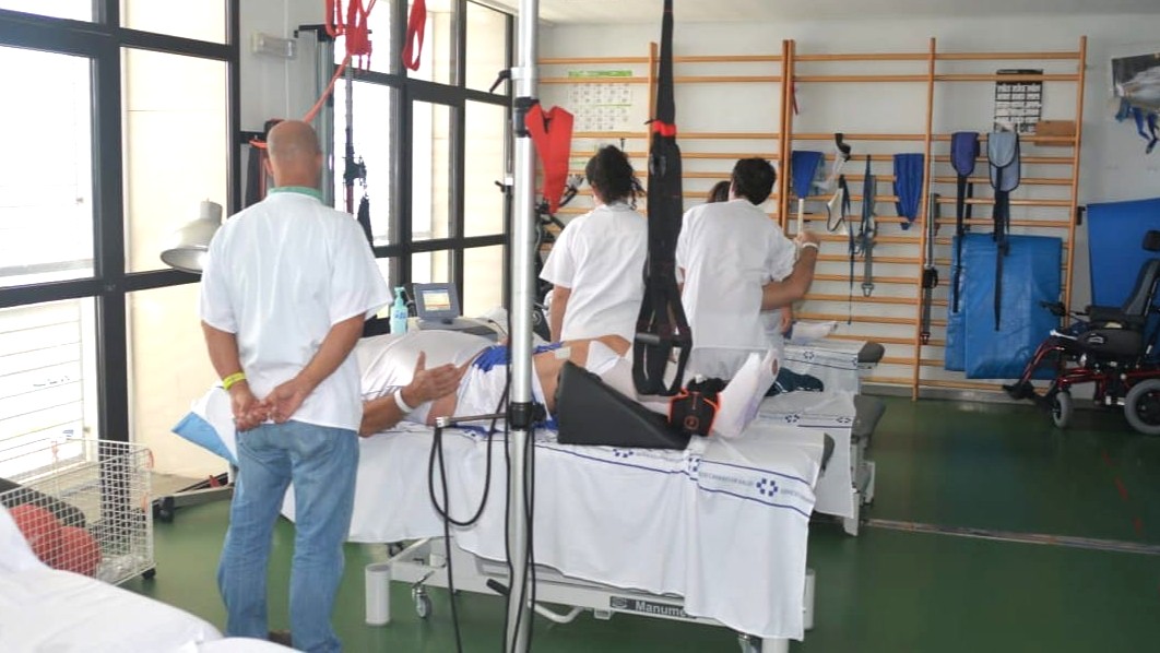 Imagen de la Unidad de Lesionados Medulares de la Sanidad canaria.