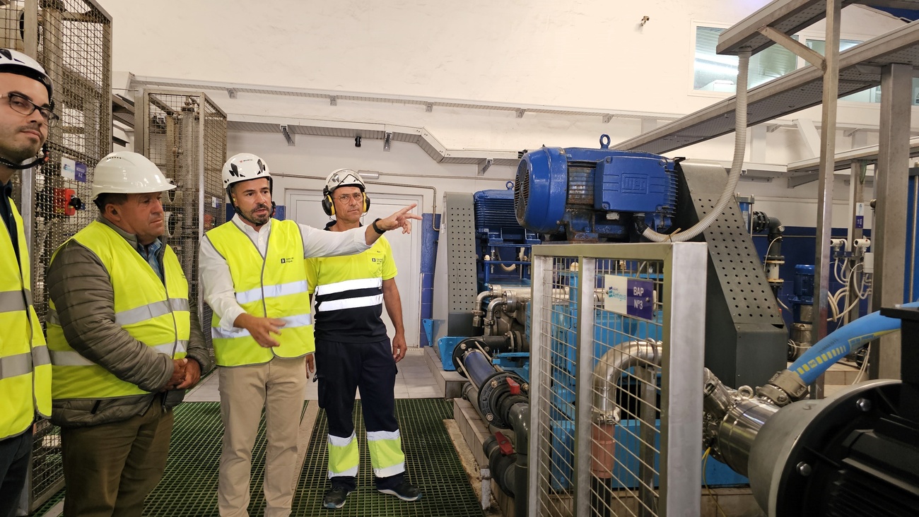 Visita a las instalaciones de Aguas de Antigua.